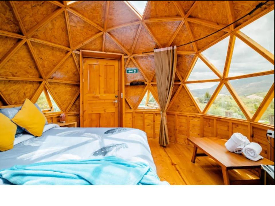 Los Nopales Glamping Sáchica 외부 사진