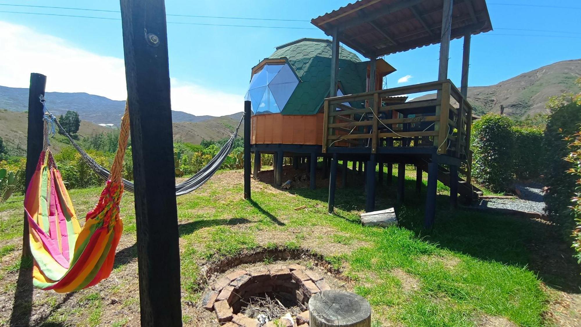 Los Nopales Glamping Sáchica 외부 사진