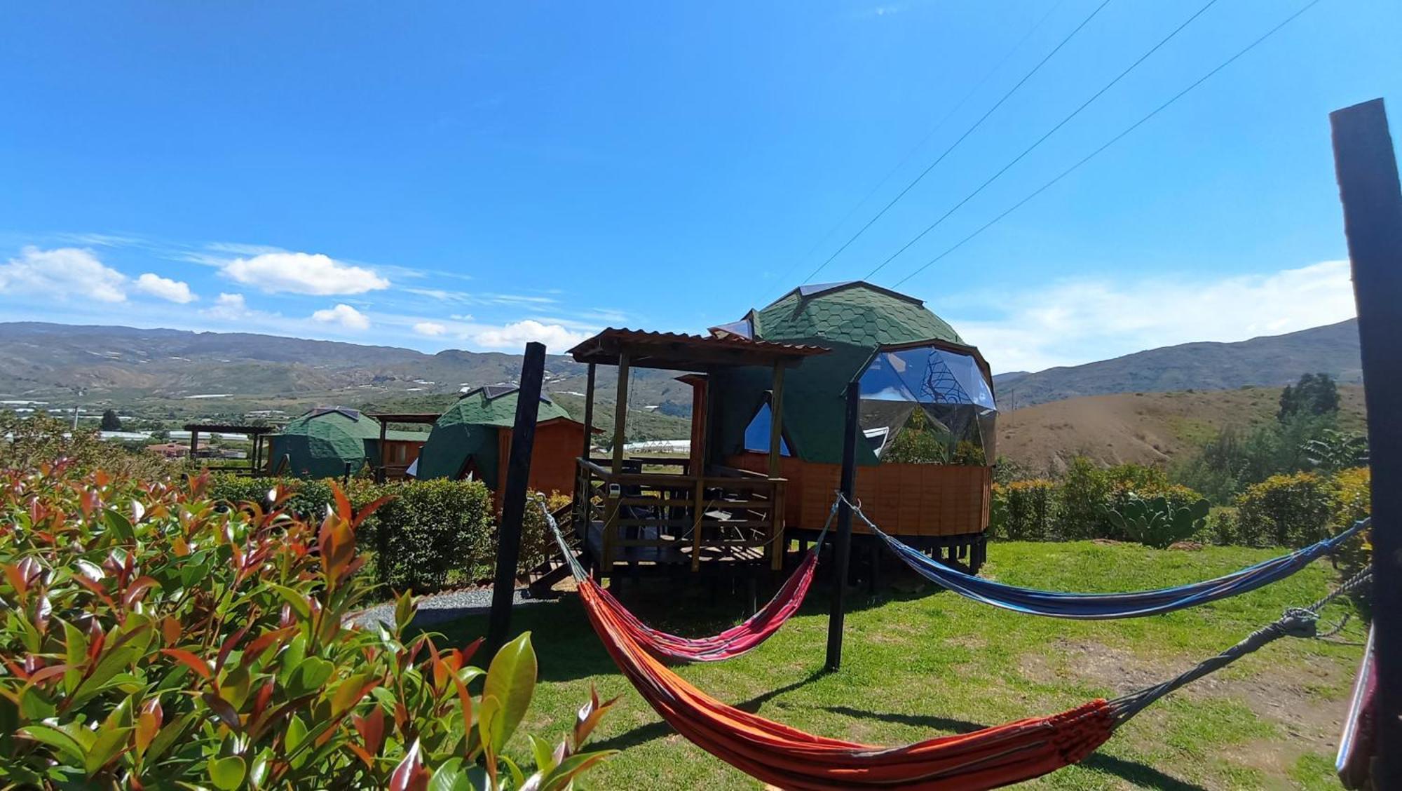 Los Nopales Glamping Sáchica 외부 사진